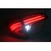 Honda HRV HR-V 15-19 Dark Chrome Smoke Light Bar LED Tail Lamp